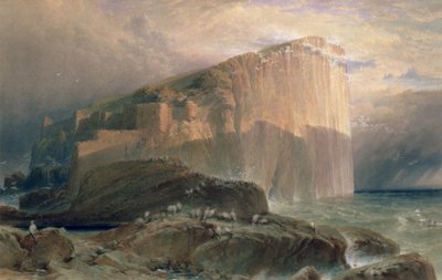 The Bass Rock, East Lothian, 1870 by William Leighton Leitch